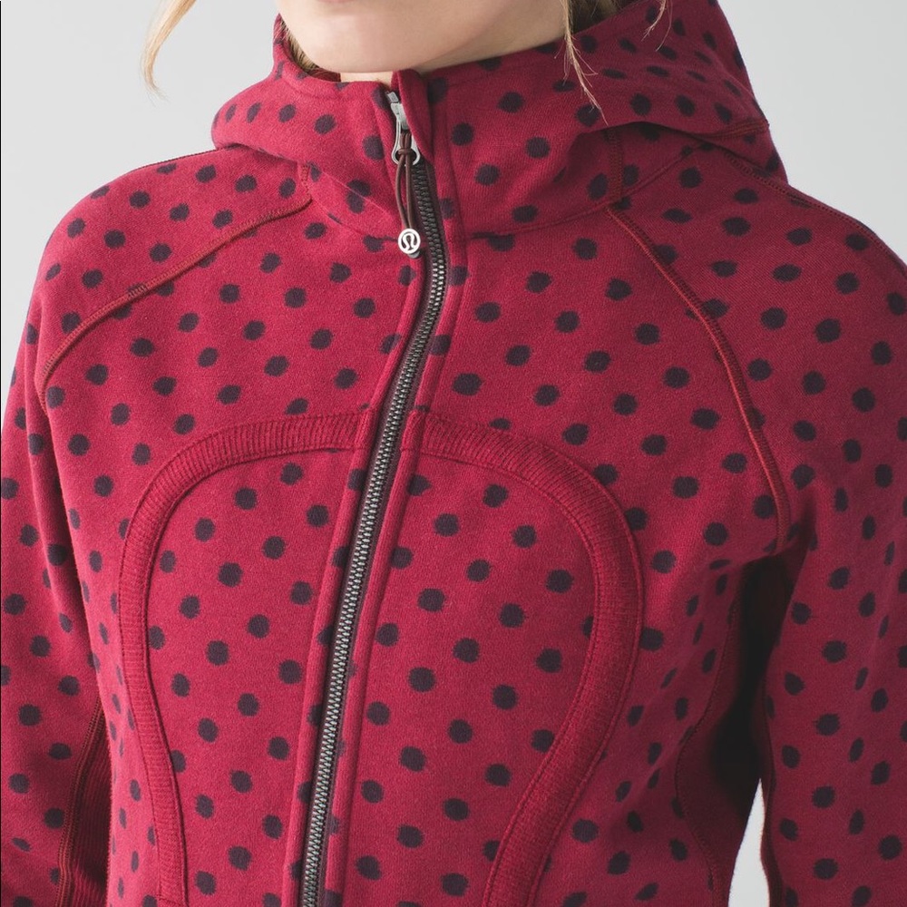 NEW Lululemon : Scuba Hoodie, Ghost Dot (size 4)